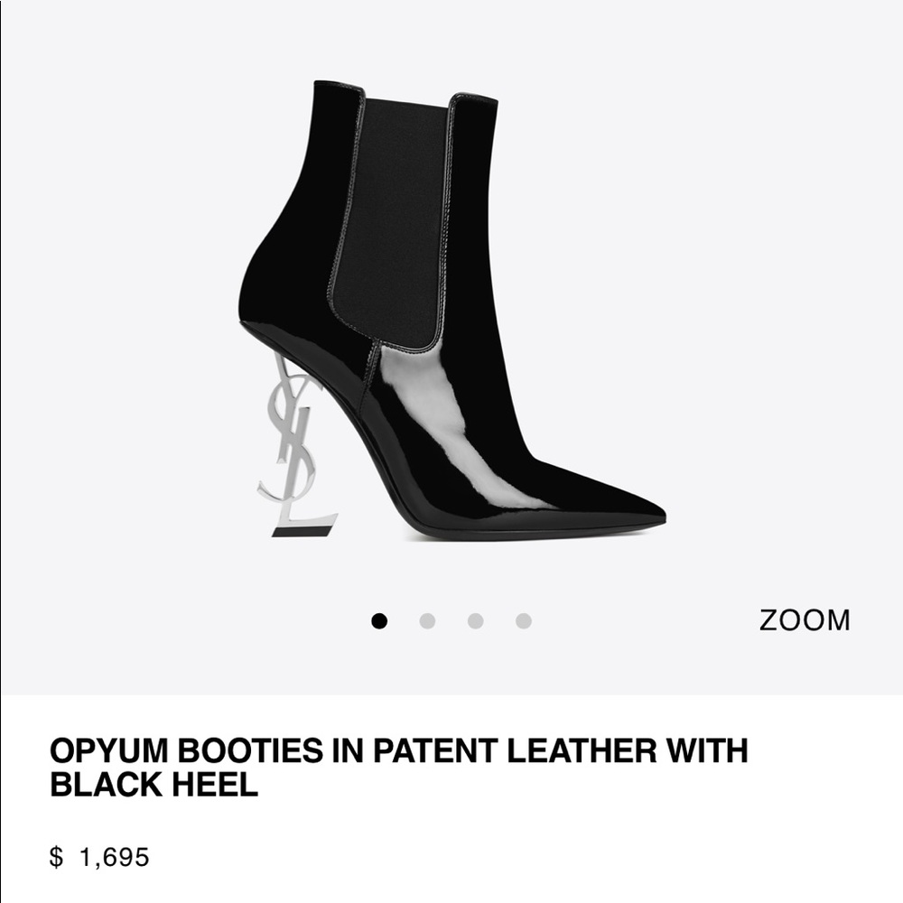 YSL Logo Booties - Picture 2 of 3